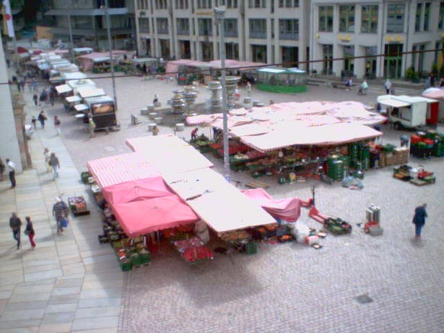 Archiv Foto Webcam Chemnitz: Markt