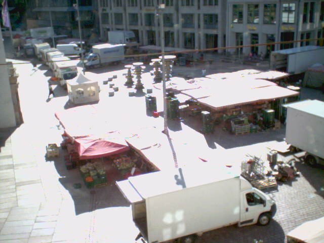 Archiv Foto Webcam Chemnitz: Markt