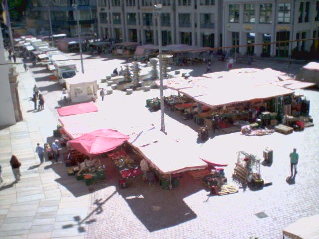 Archiv Foto Webcam Chemnitz: Markt