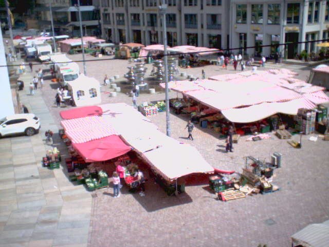 Archiv Foto Webcam Chemnitz: Markt