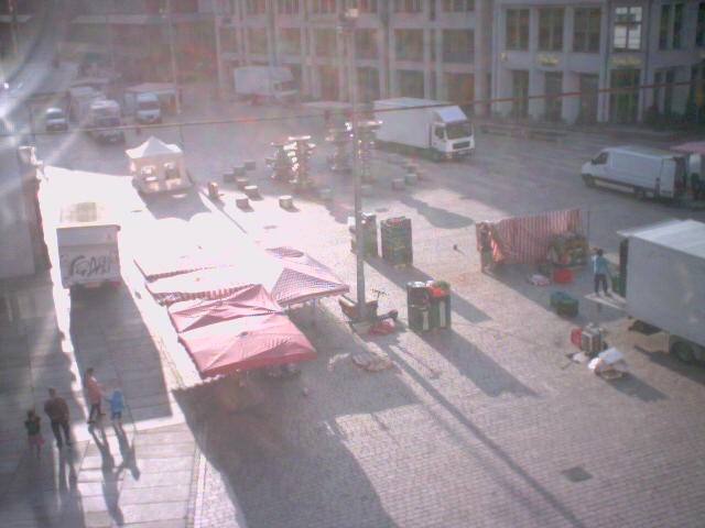 Archiv Foto Webcam Chemnitz: Markt