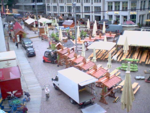 Archiv Foto Webcam Chemnitz: Markt