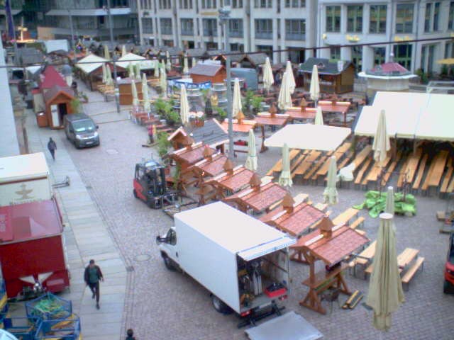 Archiv Foto Webcam Chemnitz: Markt