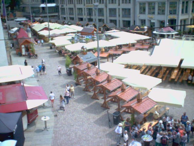 Archiv Foto Webcam Chemnitz: Markt