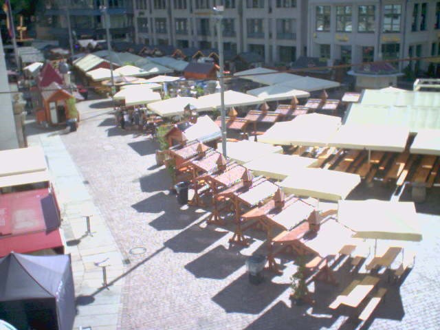 Archiv Foto Webcam Chemnitz: Markt