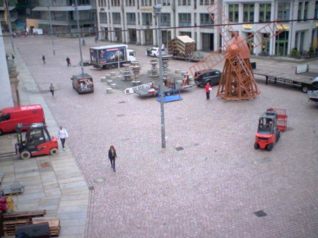 Archiv Foto Webcam Chemnitz: Markt