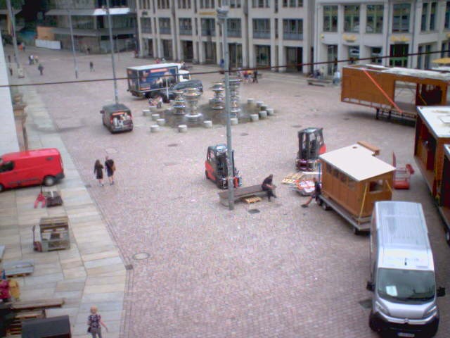 Archiv Foto Webcam Chemnitz: Markt