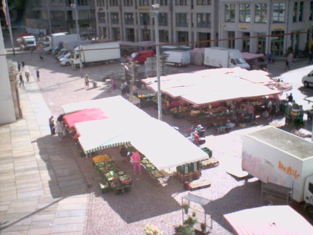 Archiv Foto Webcam Chemnitz: Markt