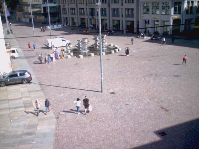 Archiv Foto Webcam Chemnitz: Markt