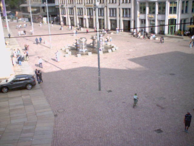 Archiv Foto Webcam Chemnitz: Markt