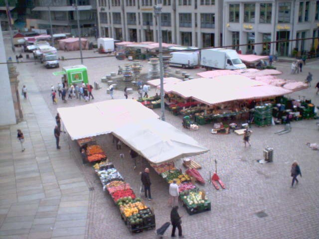 Archiv Foto Webcam Chemnitz: Markt