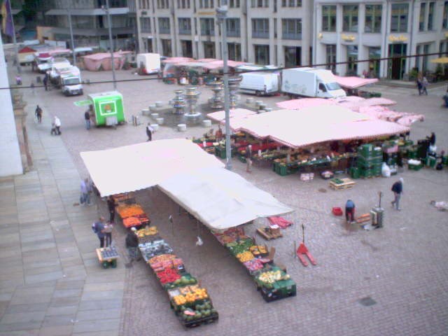 Archiv Foto Webcam Chemnitz: Markt
