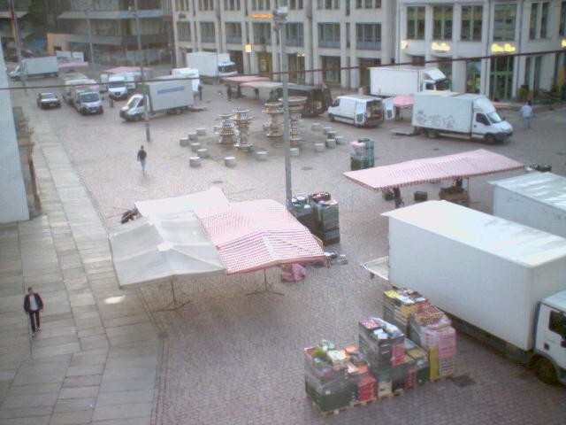 Archiv Foto Webcam Chemnitz: Markt