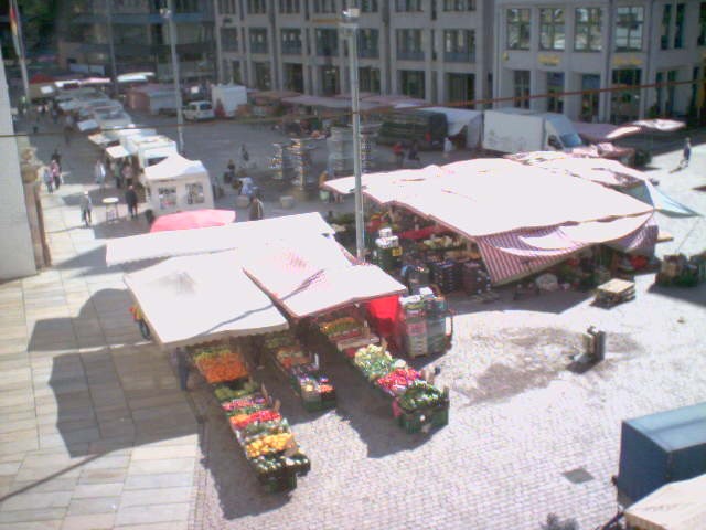 Archiv Foto Webcam Chemnitz: Markt