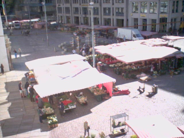 Archiv Foto Webcam Chemnitz: Markt