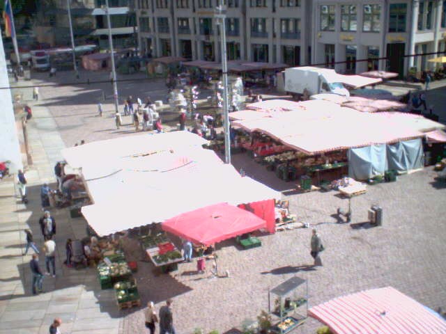 Archiv Foto Webcam Chemnitz: Markt