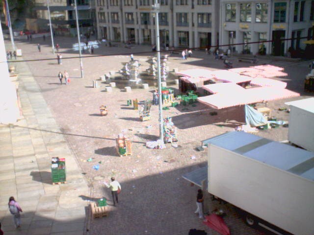 Archiv Foto Webcam Chemnitz: Markt