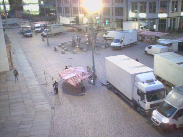 Archiv Foto Webcam Chemnitz: Markt