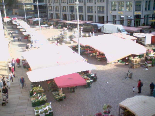 Archiv Foto Webcam Chemnitz: Markt