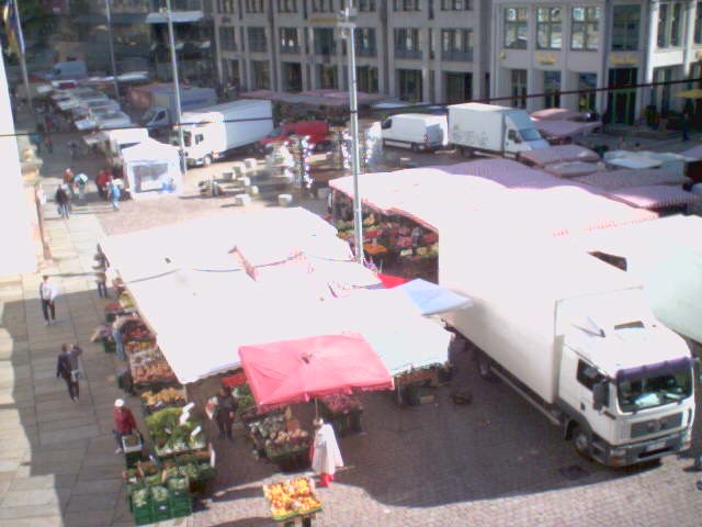 Archived image Webcam Chemnitz - View Market