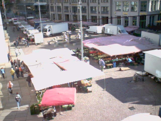 Archiv Foto Webcam Chemnitz: Markt