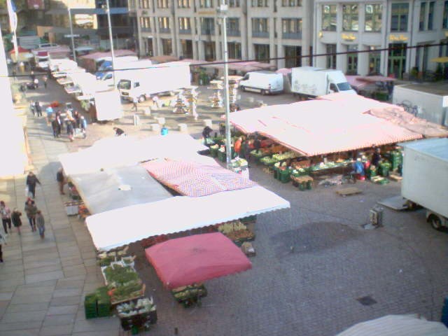 Archiv Foto Webcam Chemnitz: Markt