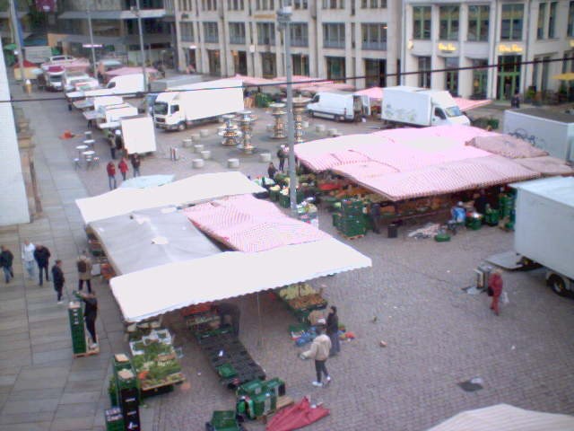 Archiv Foto Webcam Chemnitz: Markt
