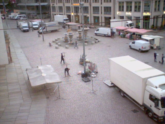 Archiv Foto Webcam Chemnitz: Markt