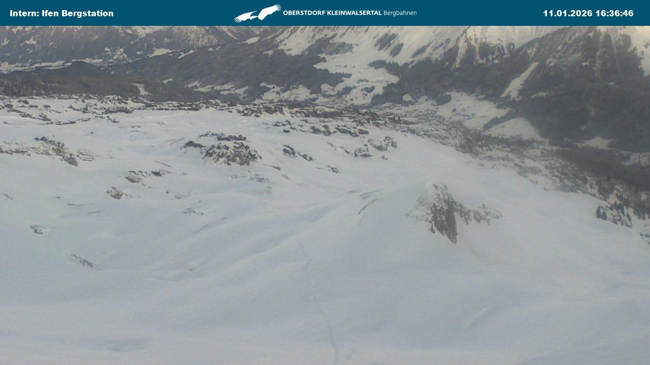 Archived image Webcam Top Station Hahnenköpfle - Ifenbergbahn