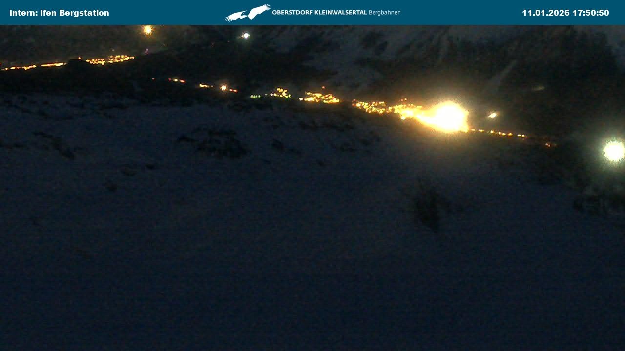 Archived image Webcam Top Station Hahnenköpfle - Ifenbergbahn