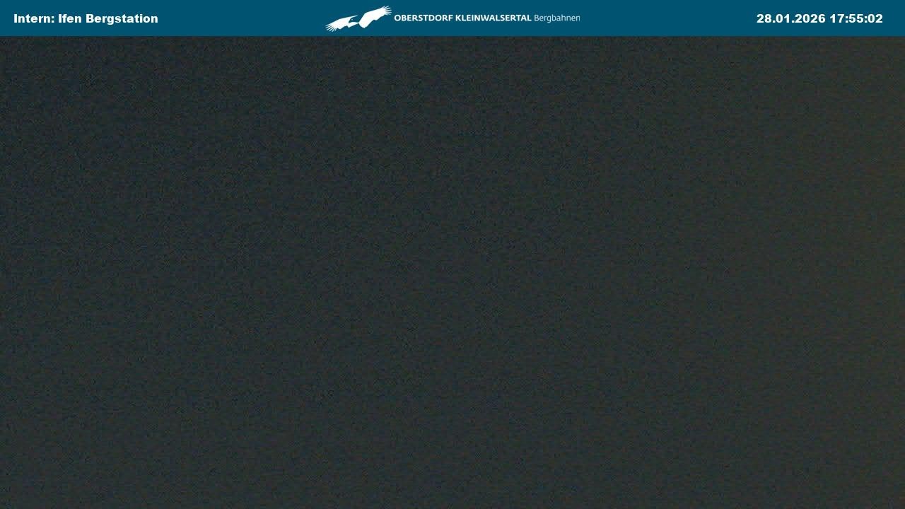 Archiv Foto Webcam Kleinwalsertal Ifenbergbahn - Station Hahnenköpfle