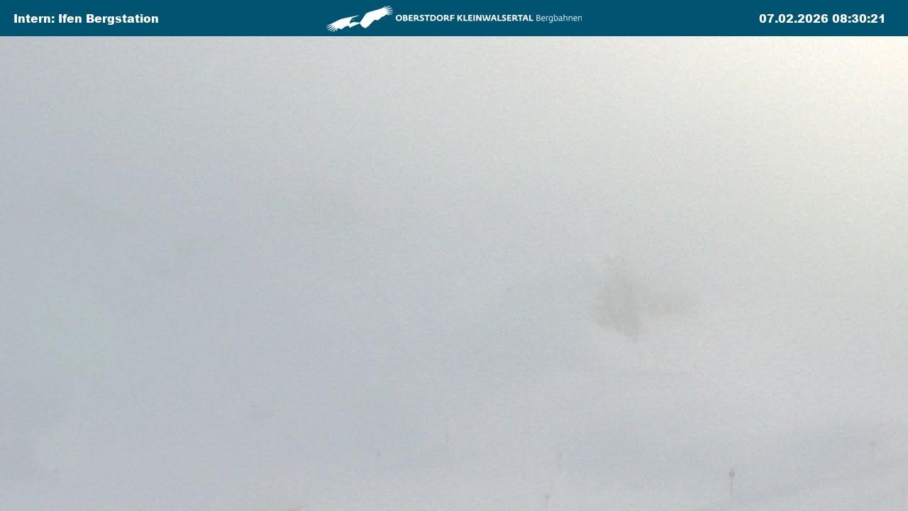 Archived image Webcam Top Station Hahnenköpfle - Ifenbergbahn