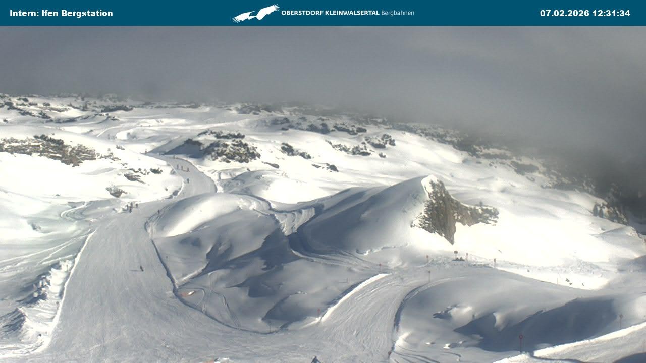 Archived image Webcam Top Station Hahnenköpfle - Ifenbergbahn