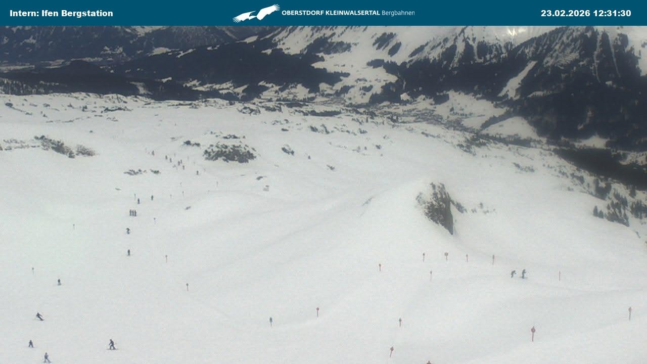 Archived image Webcam Top Station Hahnenköpfle - Ifenbergbahn