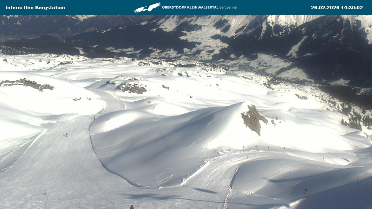 Archived image Webcam Top Station Hahnenköpfle - Ifenbergbahn