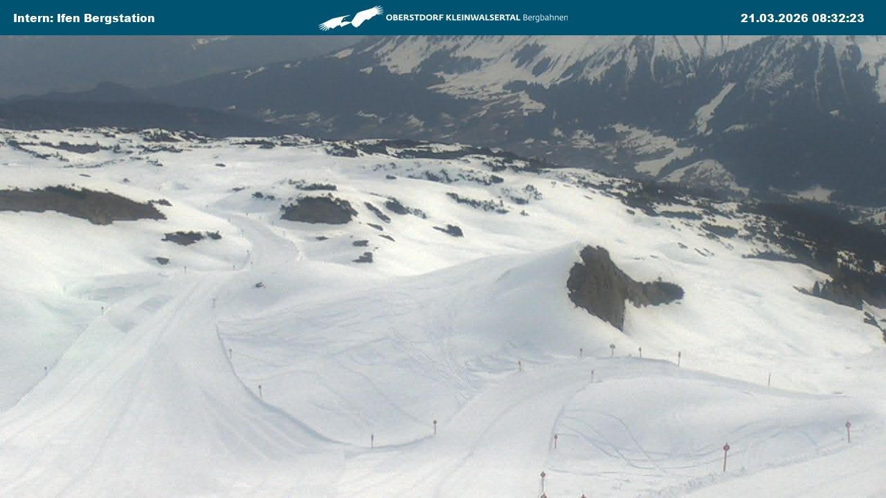 Archived image Webcam Top Station Hahnenköpfle - Ifenbergbahn