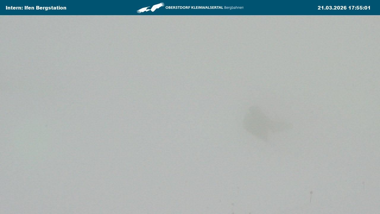 Archived image Webcam Top Station Hahnenköpfle - Ifenbergbahn