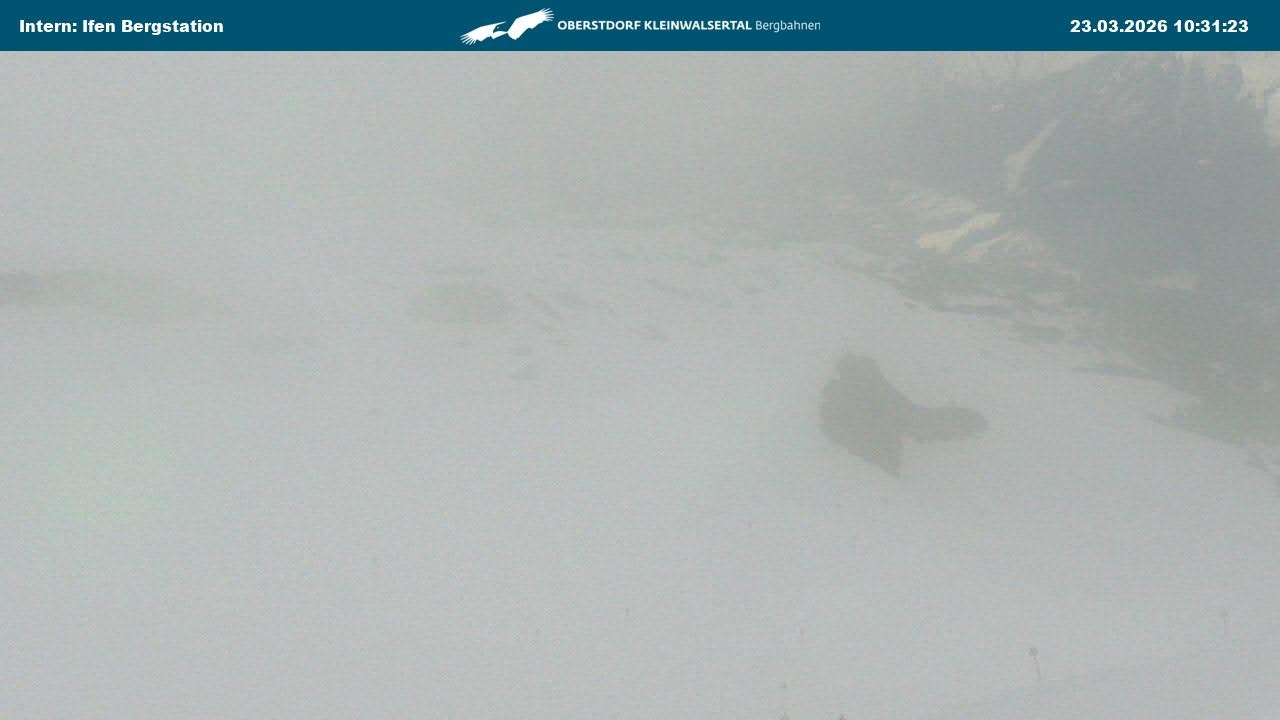 Archived image Webcam Top Station Hahnenköpfle - Ifenbergbahn