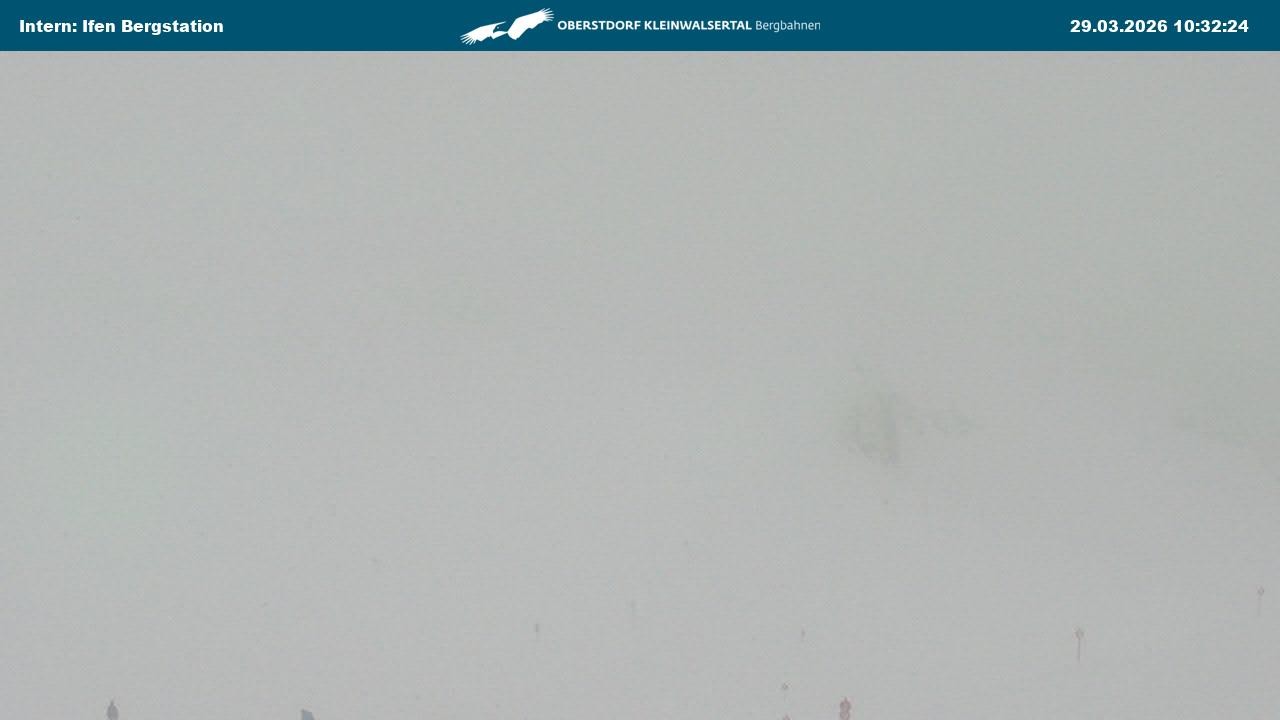 Archived image Webcam Top Station Hahnenköpfle - Ifenbergbahn