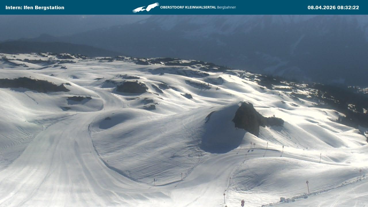 Archived image Webcam Top Station Hahnenköpfle - Ifenbergbahn
