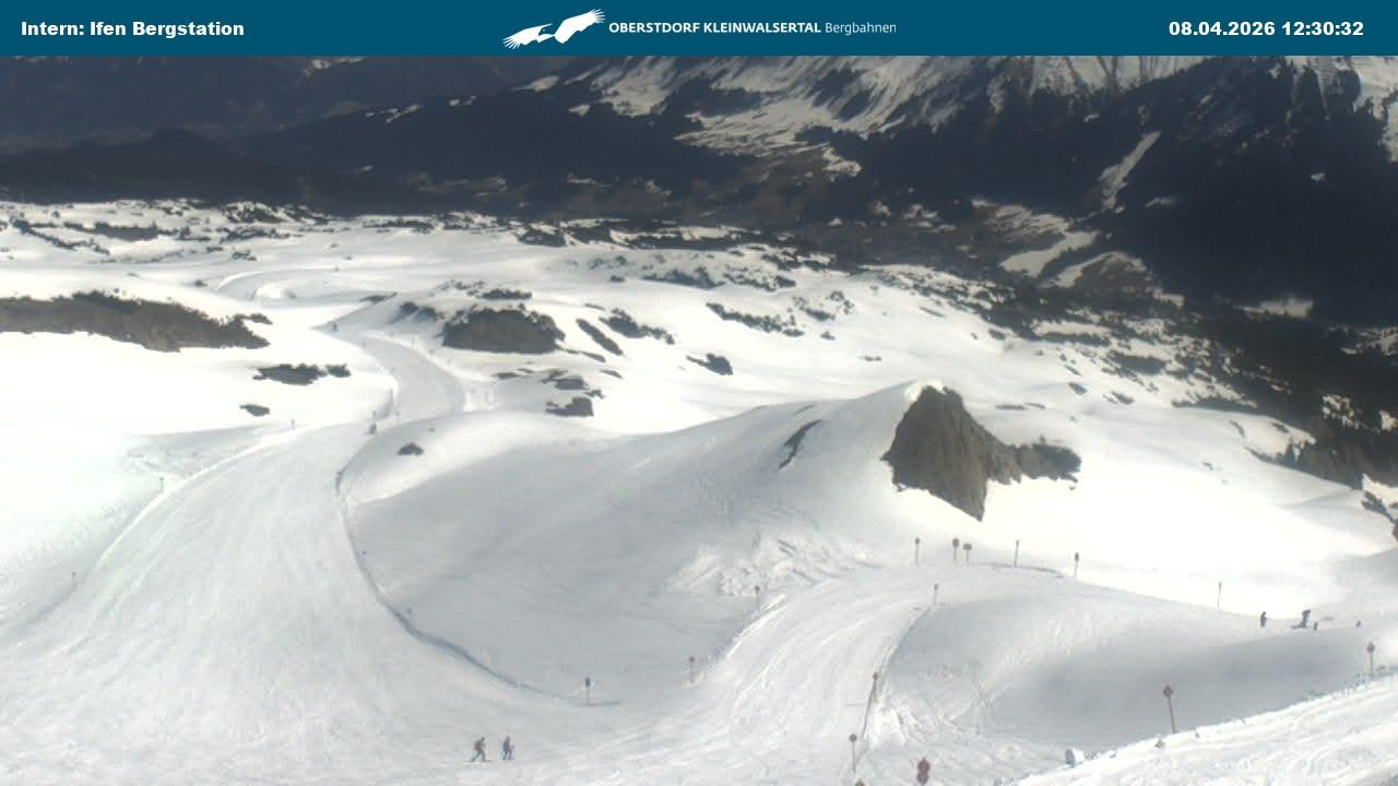 Archived image Webcam Top Station Hahnenköpfle - Ifenbergbahn