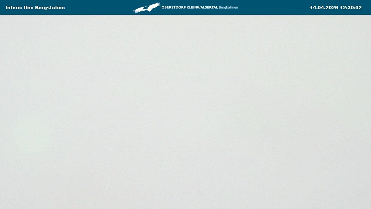 Archiv Foto Webcam Kleinwalsertal Ifenbergbahn - Station Hahnenköpfle