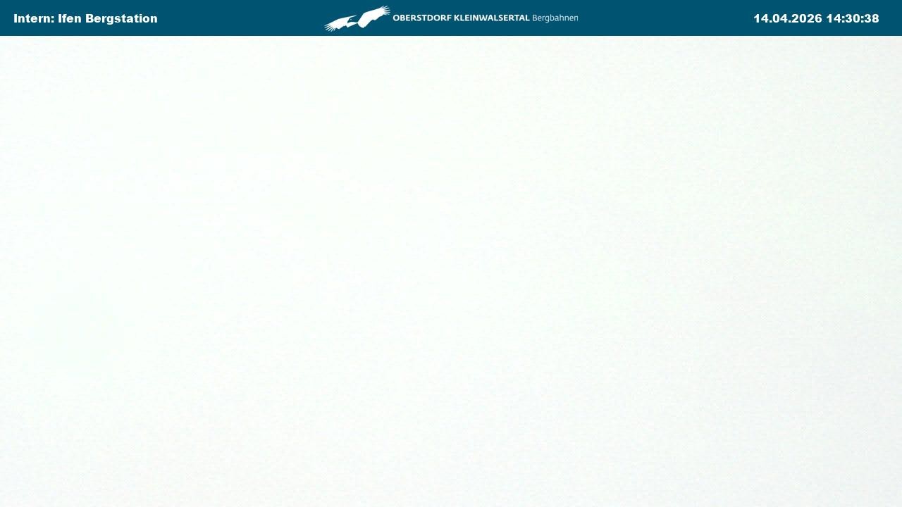 Archiv Foto Webcam Kleinwalsertal Ifenbergbahn - Station Hahnenköpfle