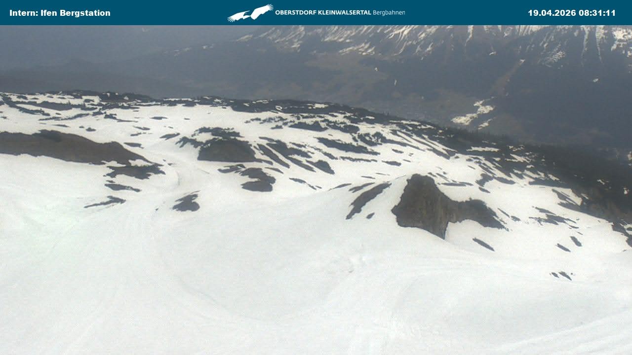 Archived image Webcam Top Station Hahnenköpfle - Ifenbergbahn