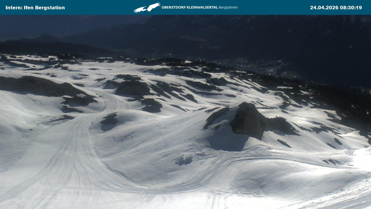 Archived image Webcam Top Station Hahnenköpfle - Ifenbergbahn