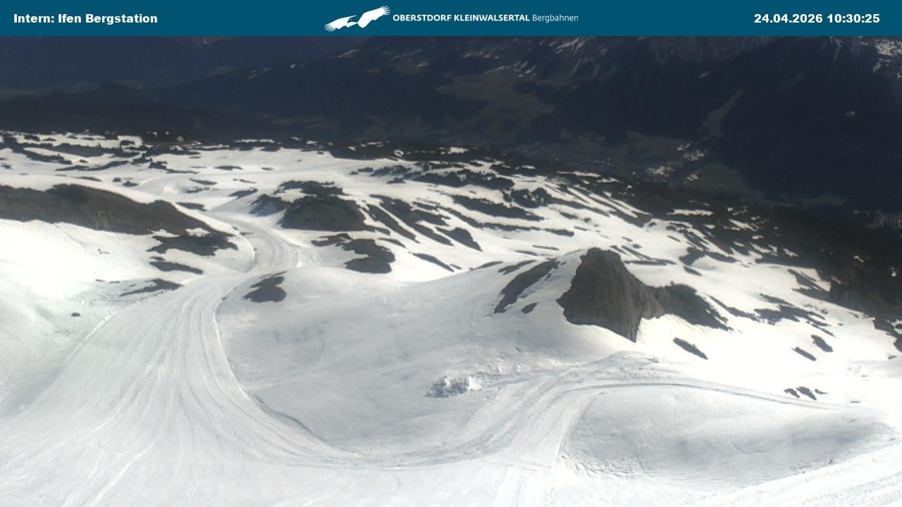 Archived image Webcam Top Station Hahnenköpfle - Ifenbergbahn