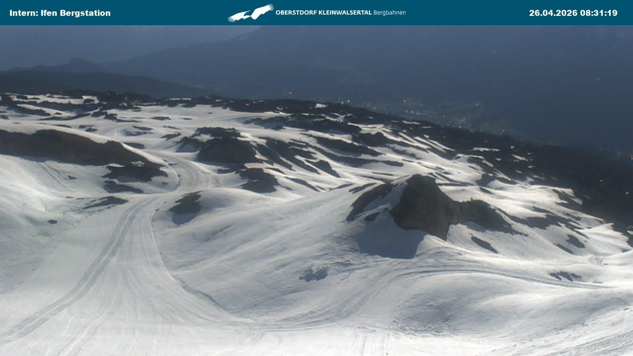 Archived image Webcam Top Station Hahnenköpfle - Ifenbergbahn