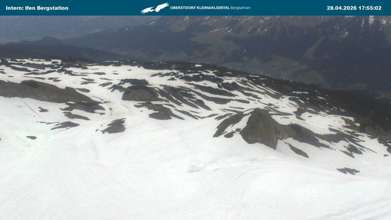 Archived image Webcam Top Station Hahnenköpfle - Ifenbergbahn