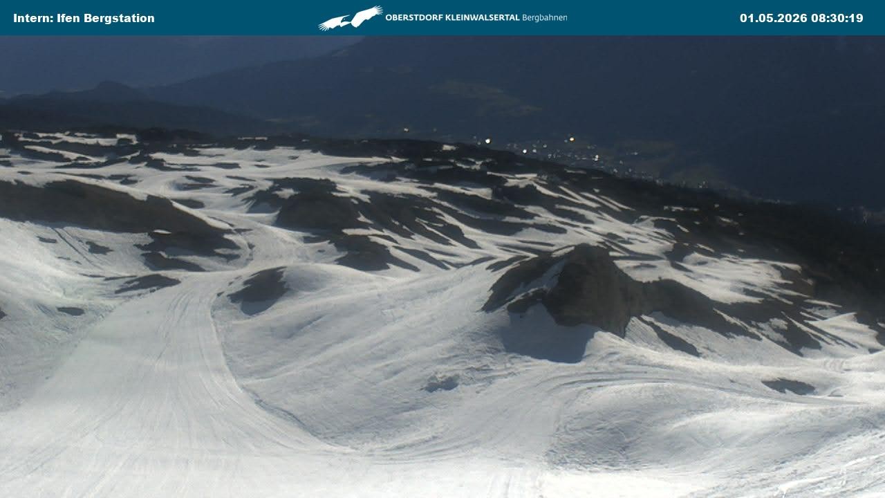 Archived image Webcam Top Station Hahnenköpfle - Ifenbergbahn