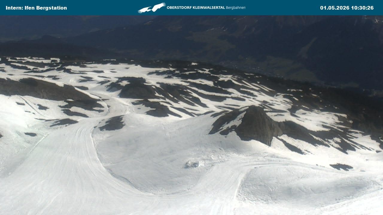 Archived image Webcam Top Station Hahnenköpfle - Ifenbergbahn